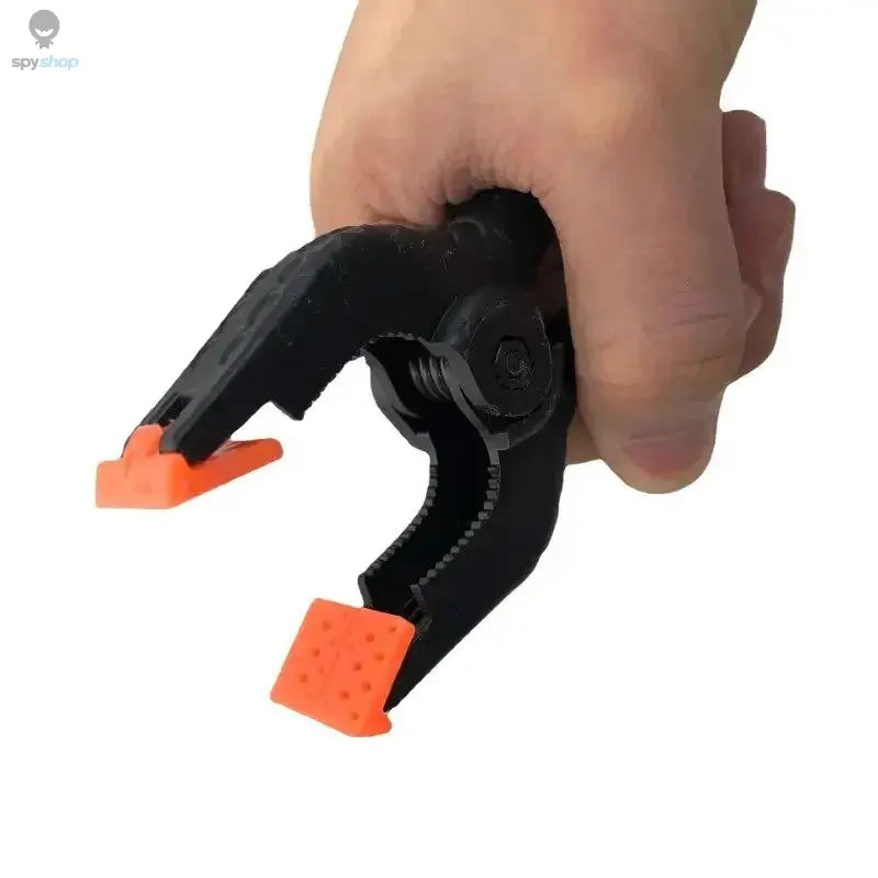 6pcs 3inch Spring Clamps Heavy Duty Plastic For Background Muslin Canvas Paper Chromakey Screen Clip Photo Studio Carpenter Tool 