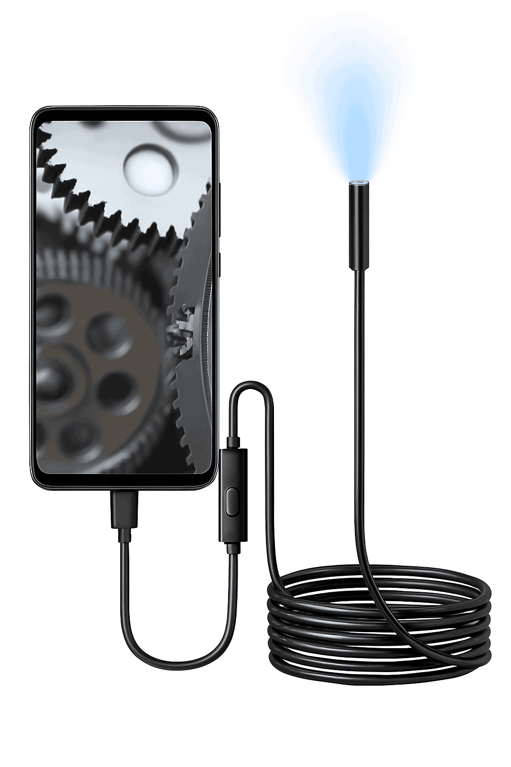 7.0mm USB & Type-C Endoscope Camera for Hidden Inspections-TYPE-C  7mm / 2m