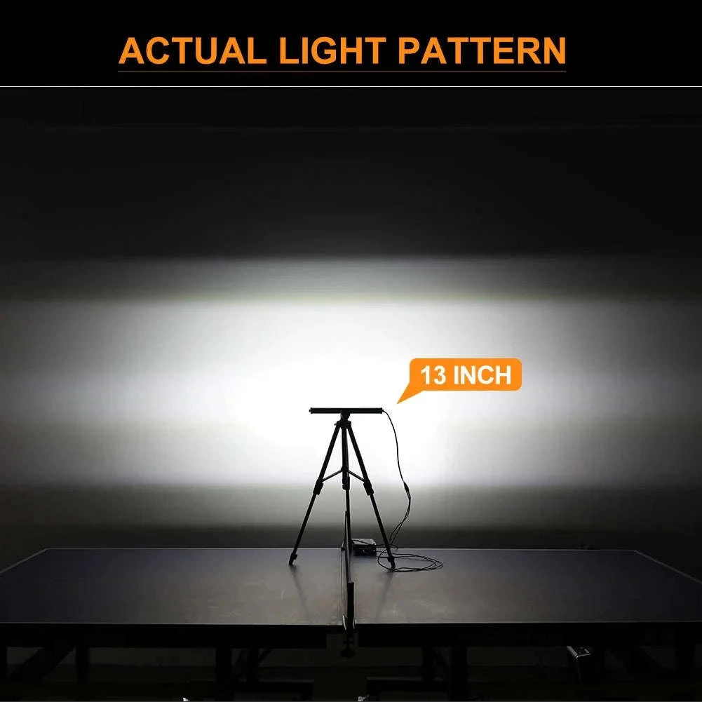 7 Inch 120W LED Work Light Bar for 12V/24V Vehicles-Flood-8IN-Y