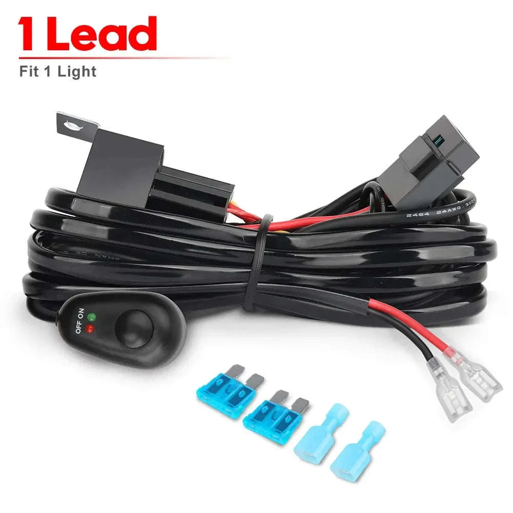 7 Inch 120W LED Work Light Bar for 12V/24V Vehicles-Flood-8IN-Y