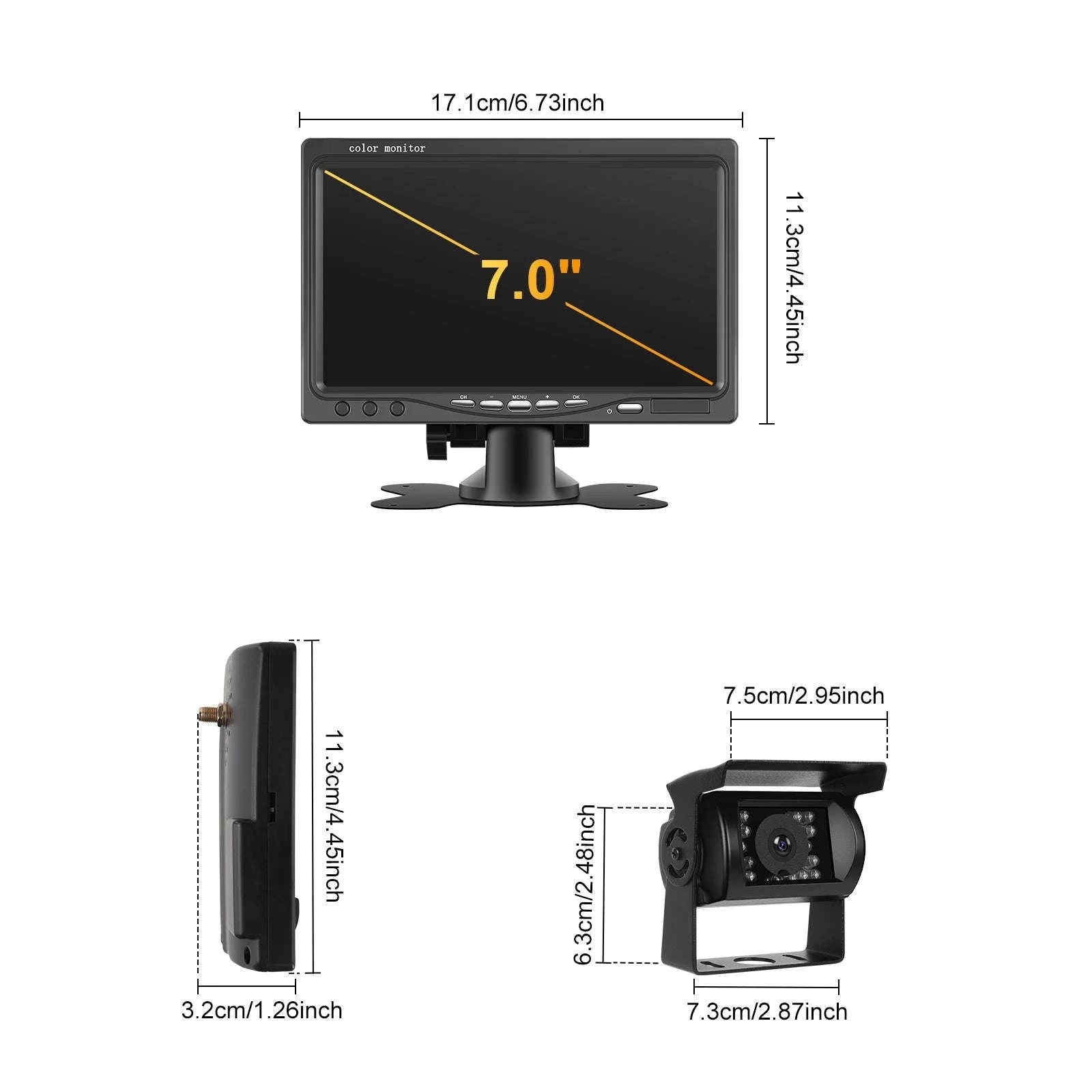 7-Inch IPS HD Wireless Backup Camera System-Germany