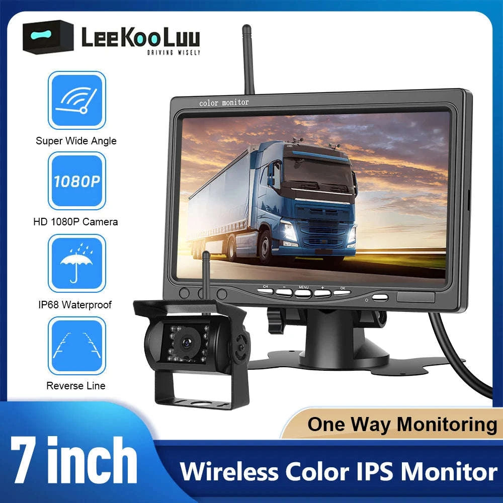 7-Inch IPS HD Wireless Backup Camera System-Germany