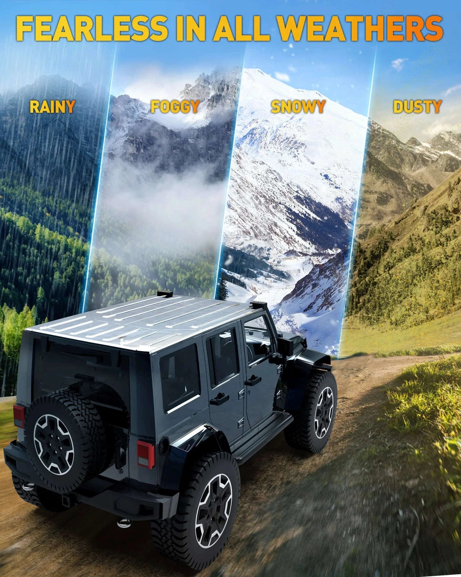7 Inch LED Light Bar 240W Spot Flood Combo Waterproof Work Light-7inch Work Light