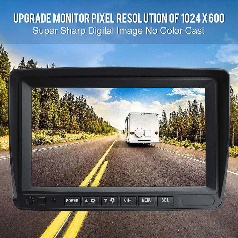 7-Inch Wireless Backup Camera Monitor with Night Vision-1 cameras add 128GB / China Mainland