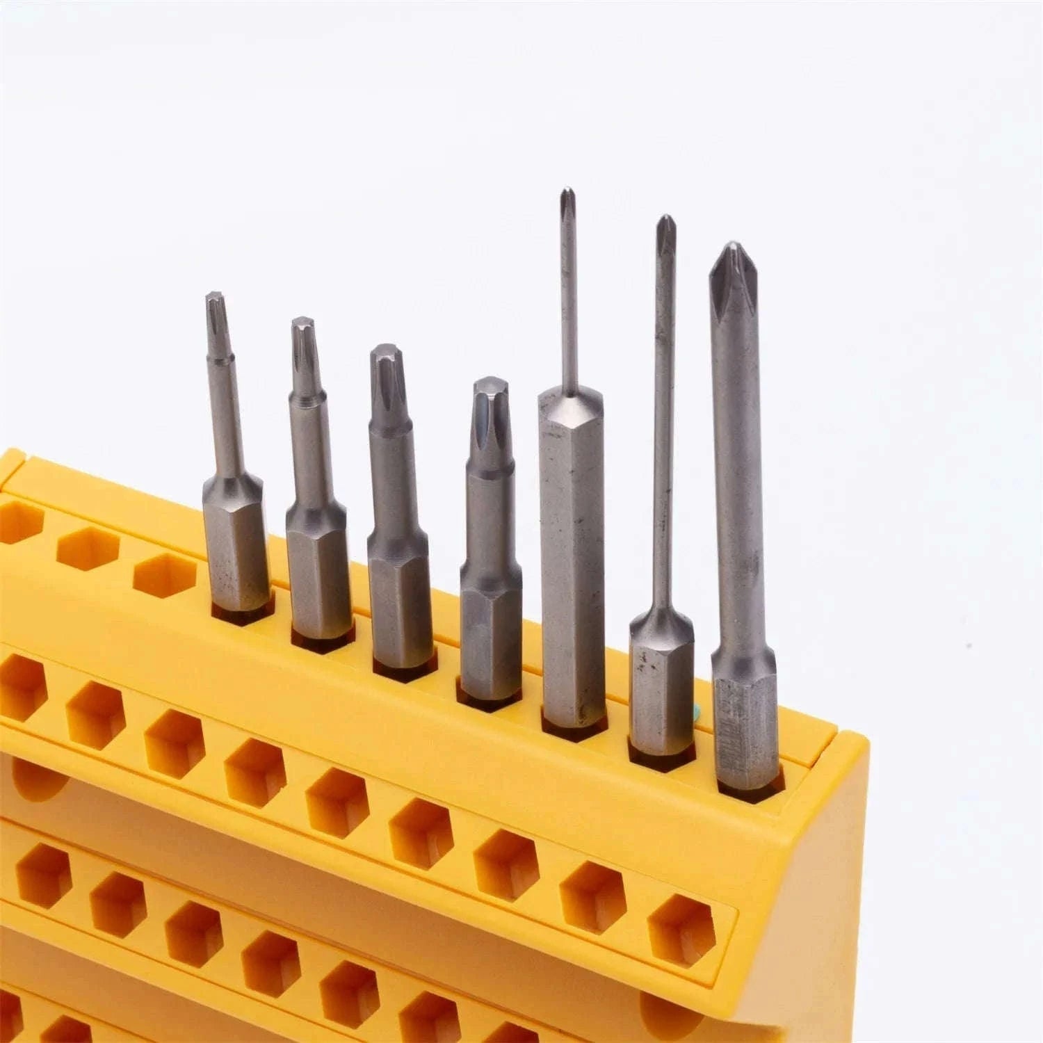 70-Slot Hex Bit Holder and Drill Bit Storage Organizer-Blue