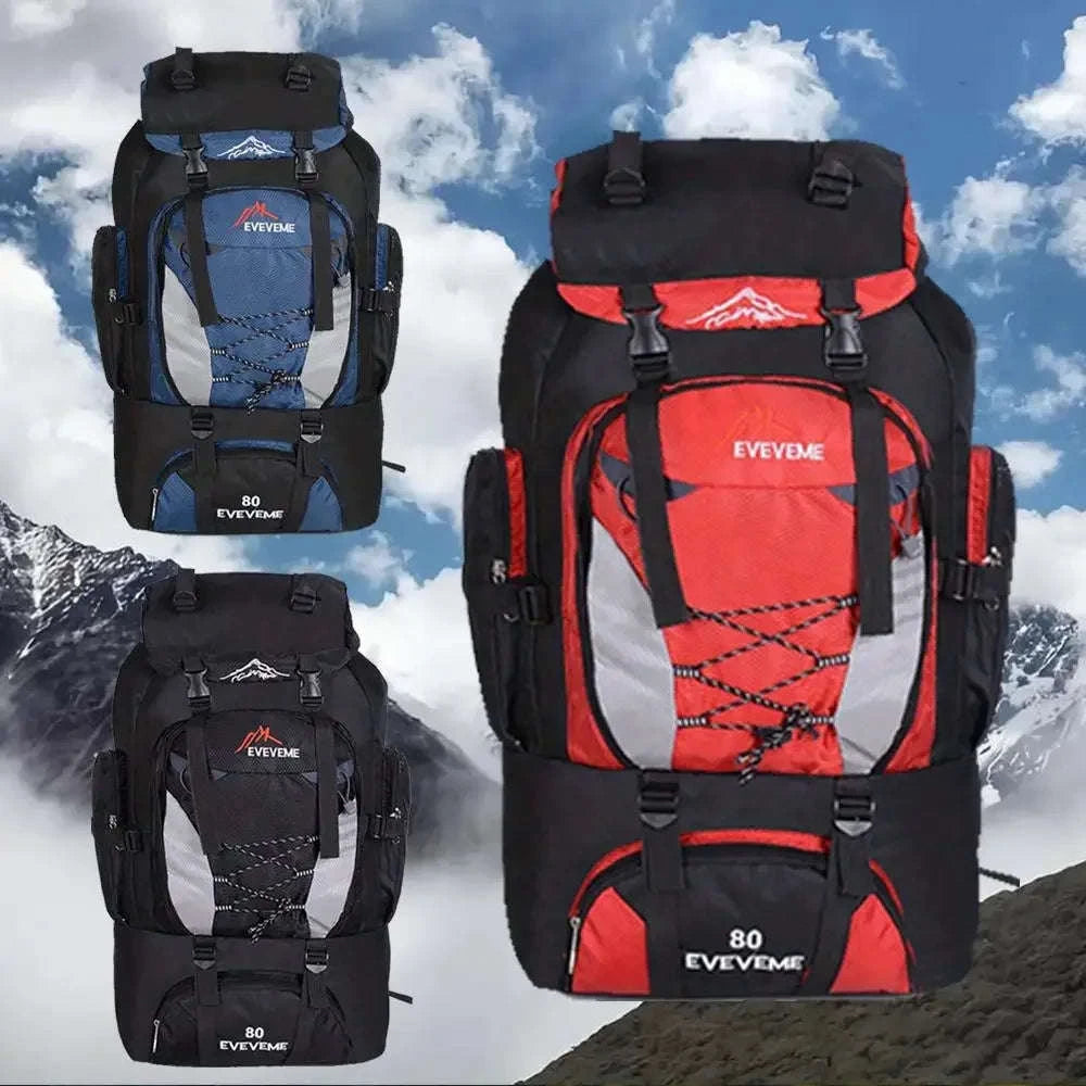 70L Outdoor Sports Backpack for Hiking, Camping and Travel-United States / Dark blue