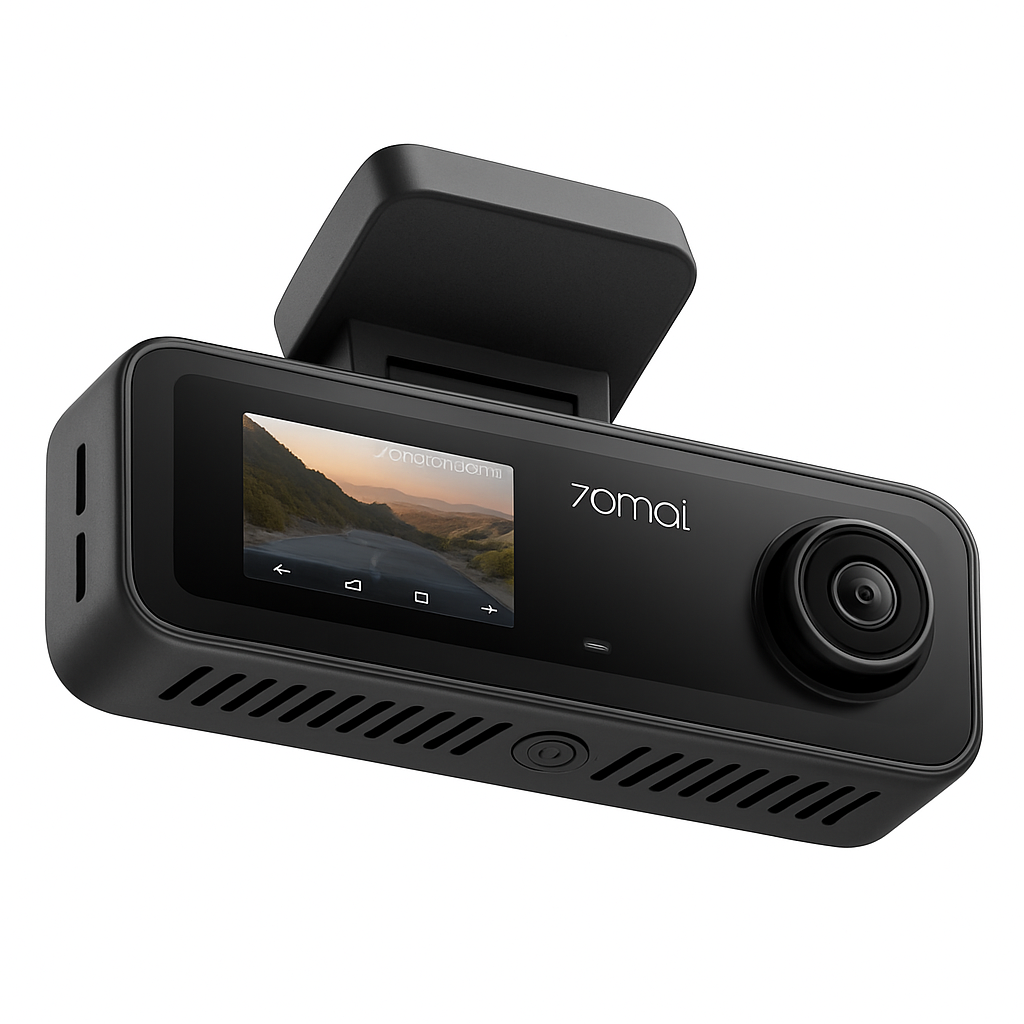 4K 3-Channel Dash Cam Front Rear Interior Voice Control GPS Parking Surveillance