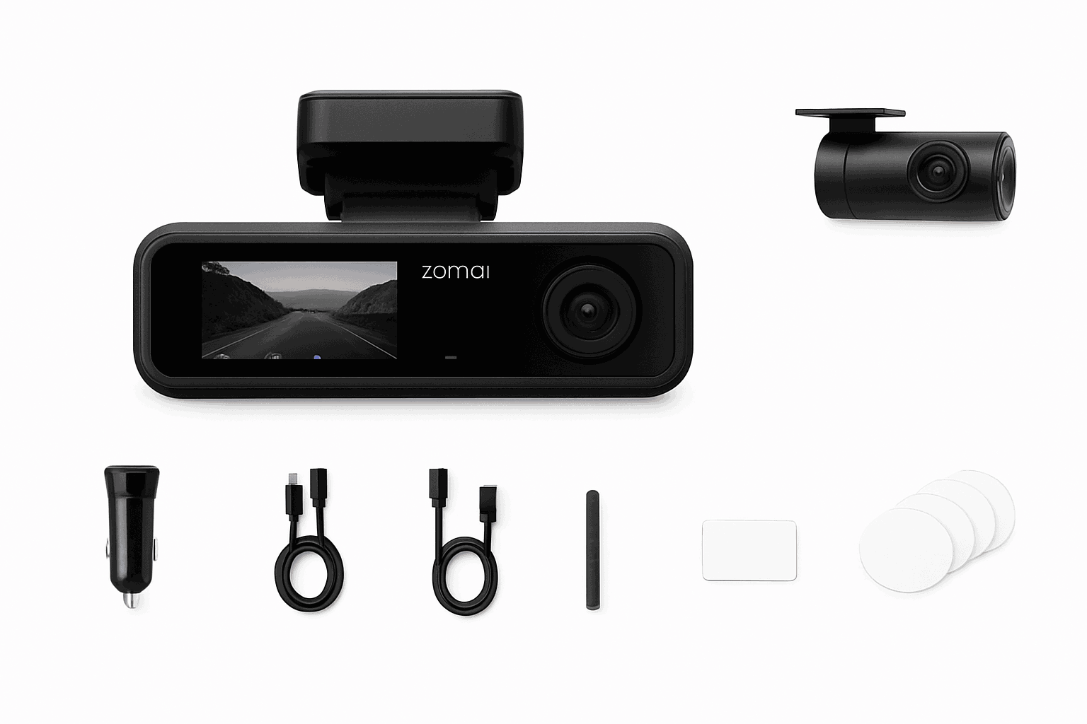 70mai T800E 3-Channel Dash Cam 4K Front + Dual 1080P HDR-3-Channel n UP03 / Mexico / UHS-I U3 512GB