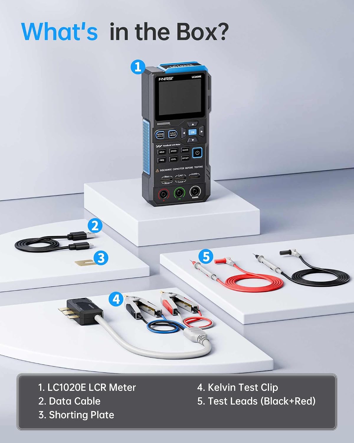 LC1020E Digital LCR Component Meter