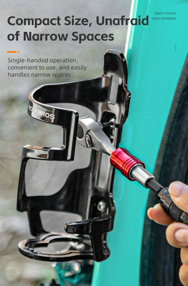 72 Tooth Bike Ratchet Wrench Tool Set Lightweight Repair Kit-43210049001