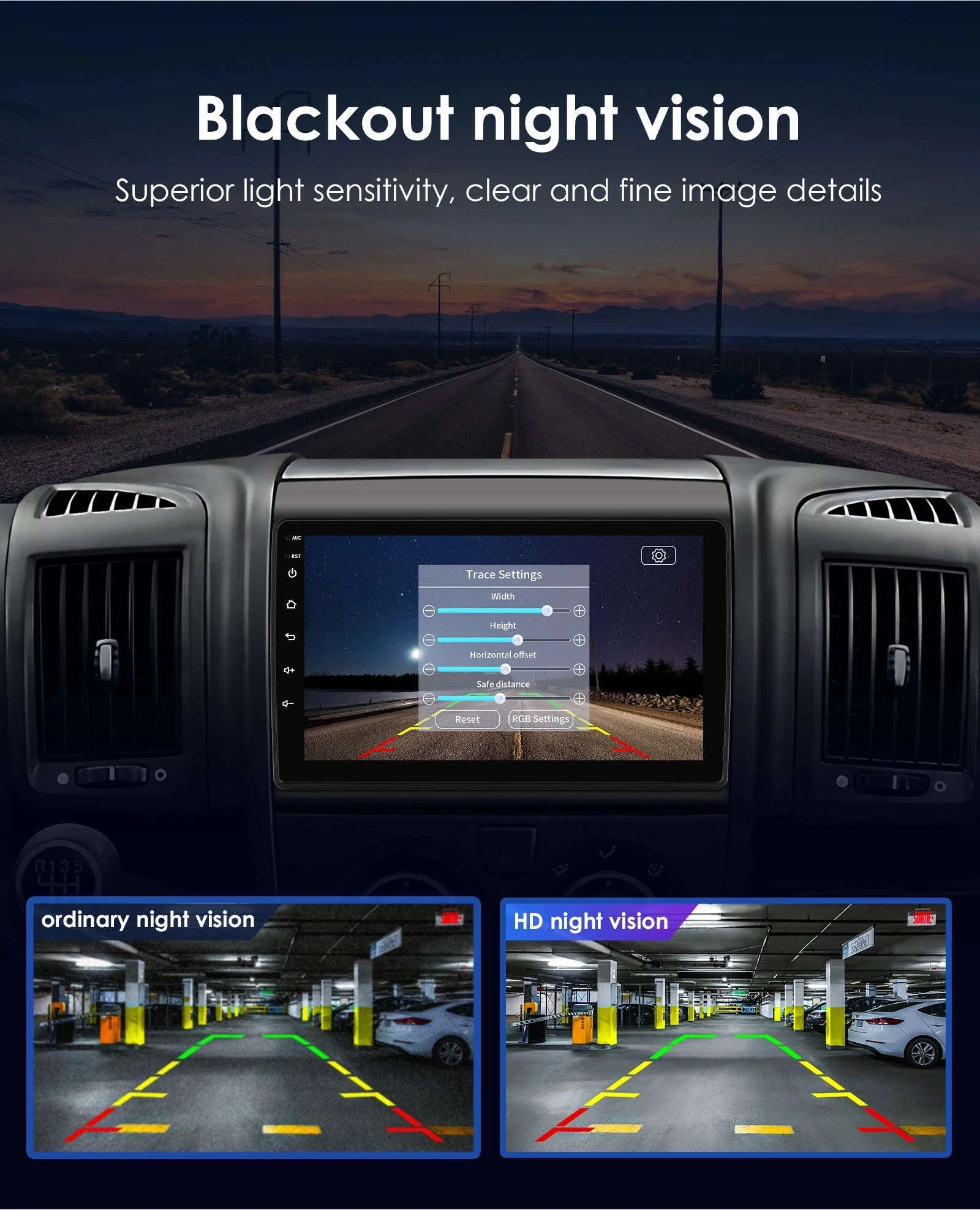 720P/1080P AHD Rear View Camera Wide Angle Waterproof Night Vision-AHDC6 (720P) / spain