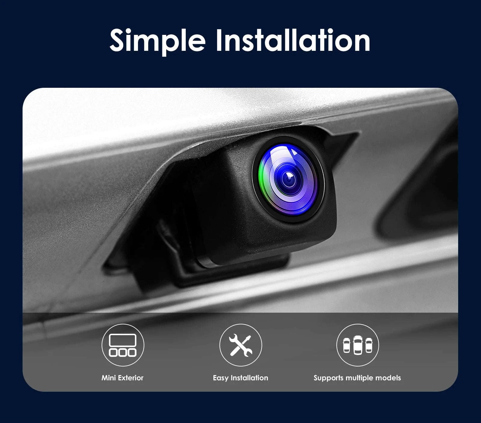 720P/1080P AHD Rear View Camera Wide Angle Waterproof Night Vision-AHDC6 (720P) / spain