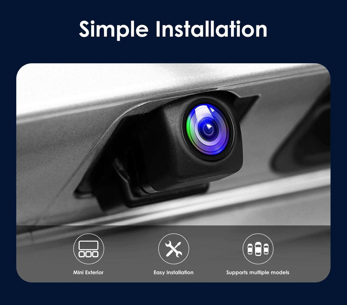720P/1080P AHD Rear View Camera Wide Angle Waterproof Night Vision-AHDC6 (720P) / spain
