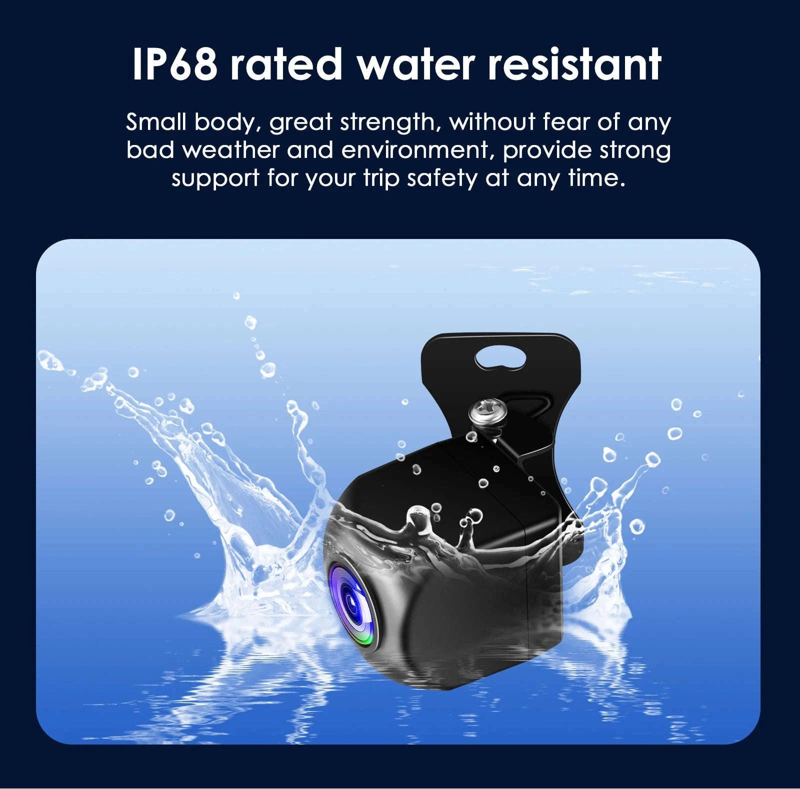 720P/1080P AHD Rear View Camera Wide Angle Waterproof Night Vision-AHDC6 (720P) / spain
