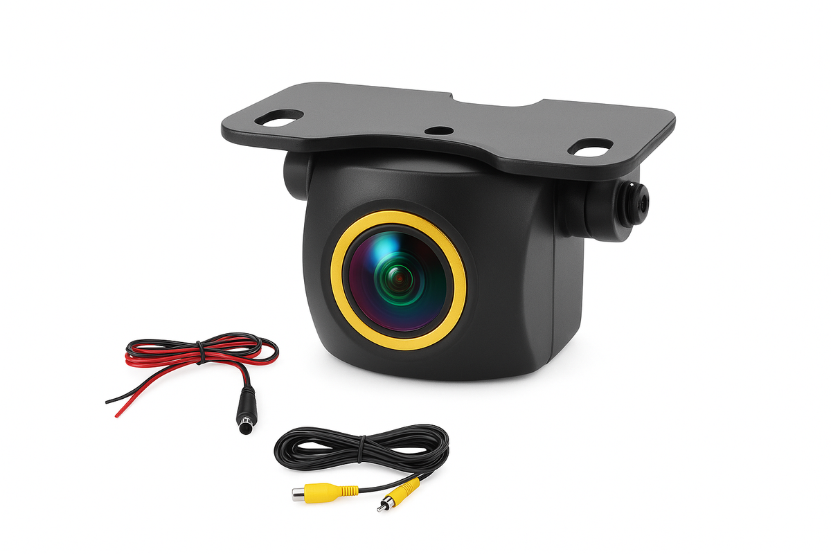 720P AHD Car Backup Camera with Wide-Angle Lens and Night Vision