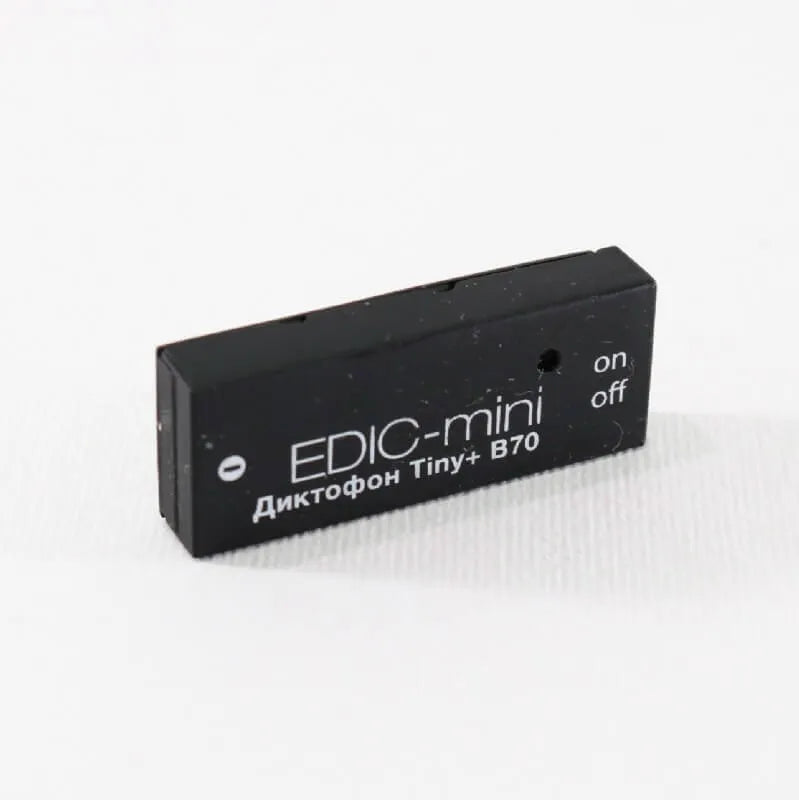 Edic-mini Tiny Plus B70 Kompakt Lydoptager med 150 timers Lagerplads