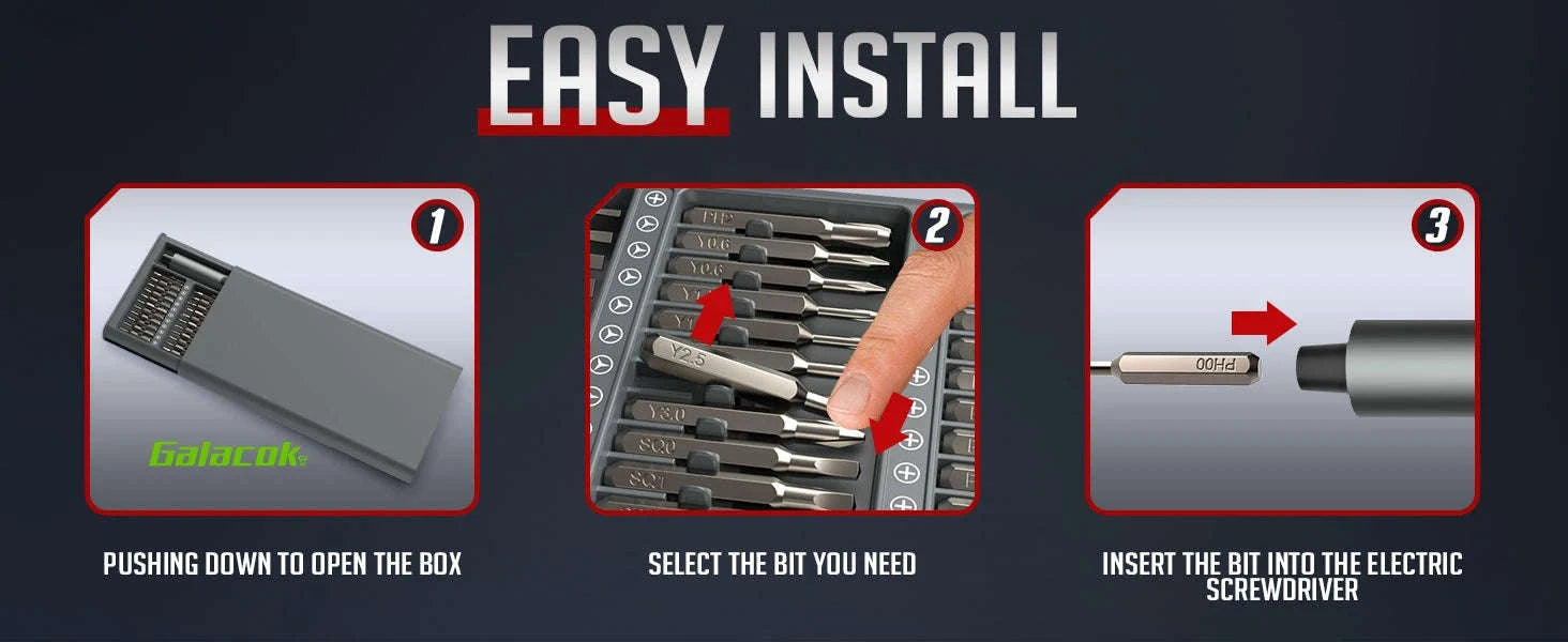 75‑in‑1 Precision Electric Screwdriver Set-75 in 1