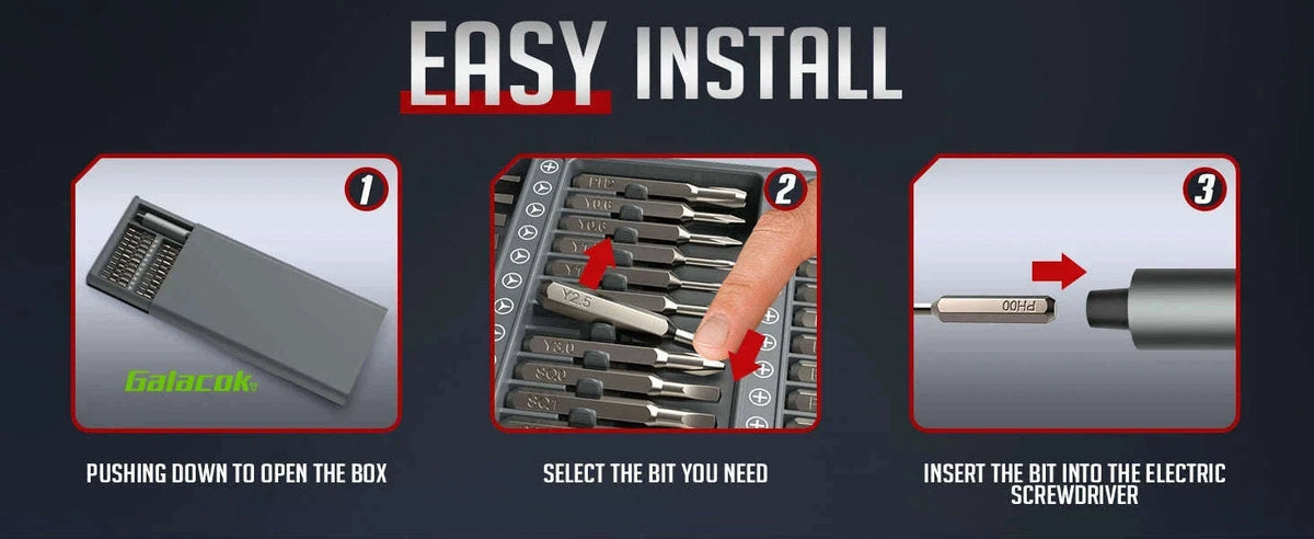 75-in-1 Precision Electric Screwdriver Set for Electronics Repair-75 in 1