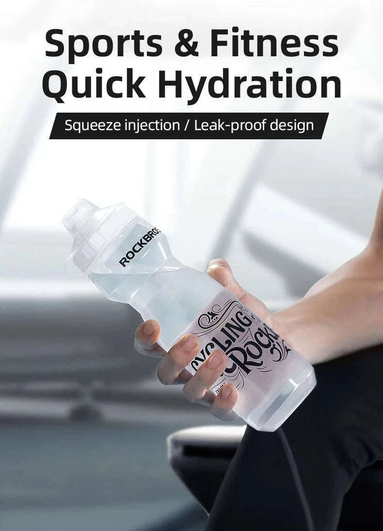 750ML Cycling Water Bottle Squeeze Design Bike Hydration Cup-DCBT69D