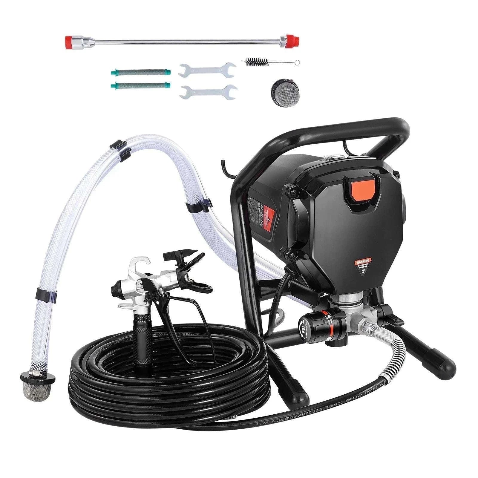 750W/950W Airless Paint Sprayer 3000 PSI High Pressure System-750W / United States