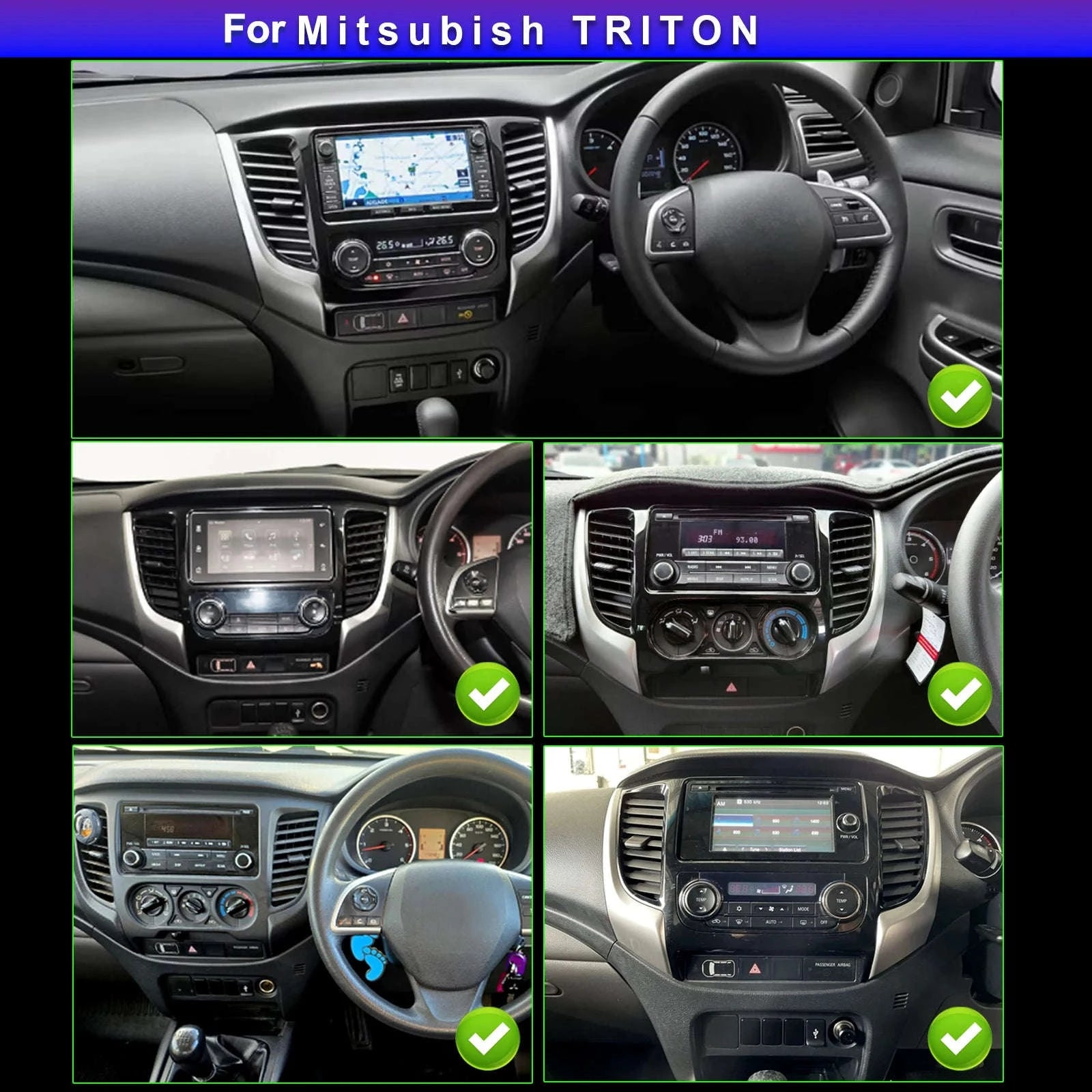7inch Android Car Stereo with 2GB RAM, 64GB ROM and GPS Navi-United States