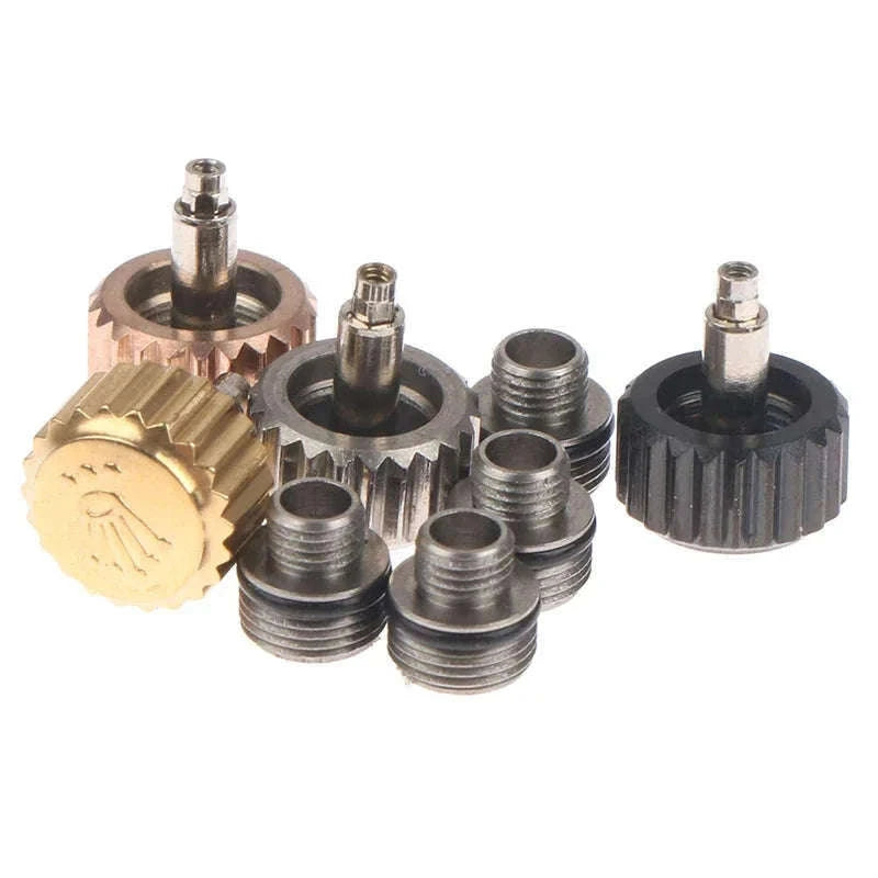 7mm Watch Crown Replacement for Rolex Watch Repair-United States / Gold