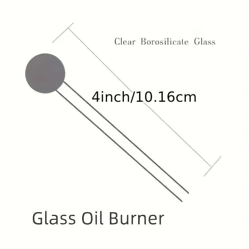 7pcs 4-Inch Borosilicate Glass Tubes with Bubble End Straws-United States