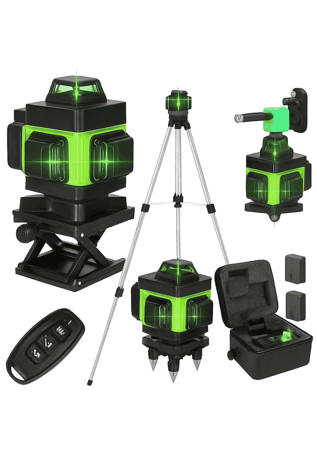 8/12/16 Lines Laser Level with Self-Leveling Tripod-16 line / Poland