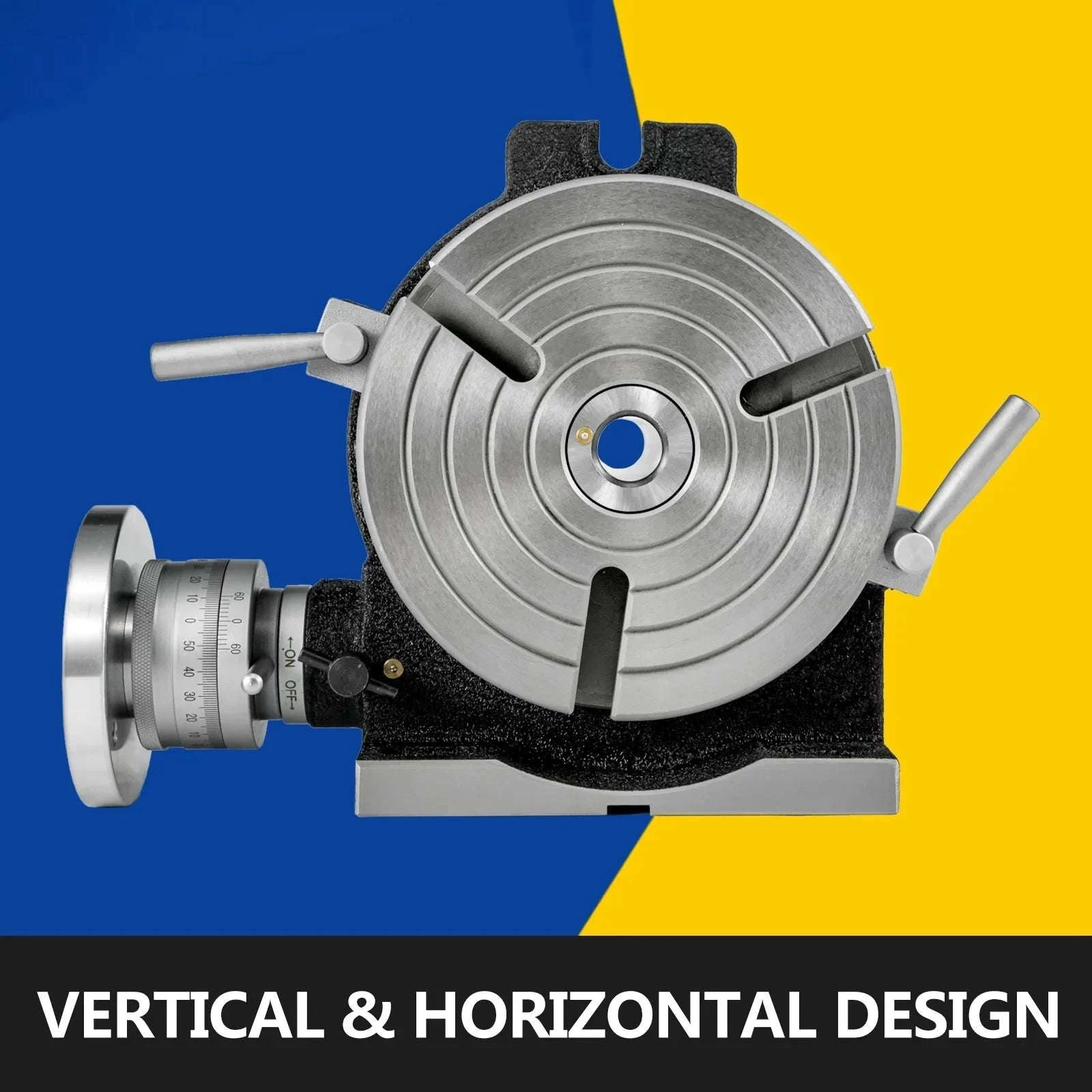 8" / 200mm Rotary Table HV8 Horizontal Vertical Milling Table MT3-