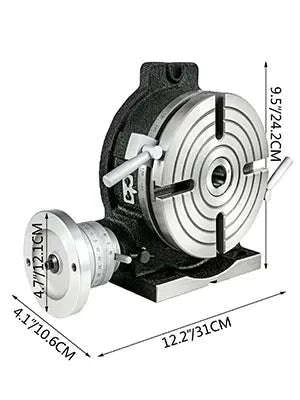 8" / 200mm Rotary Table HV8 Horizontal Vertical Milling Table MT3-