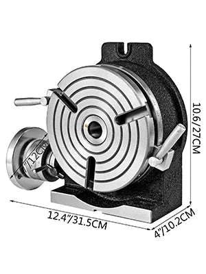 8" / 200mm Rotary Table HV8 Horizontal Vertical Milling Table MT3-