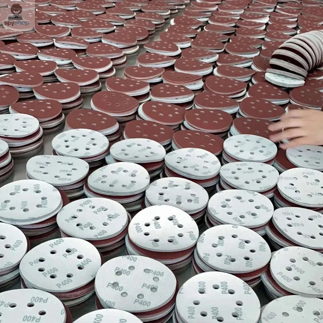 8 Hole Sanding Disc Abrasive Polishing Tool 40–2000 Grit-3000 grit / 50pcs