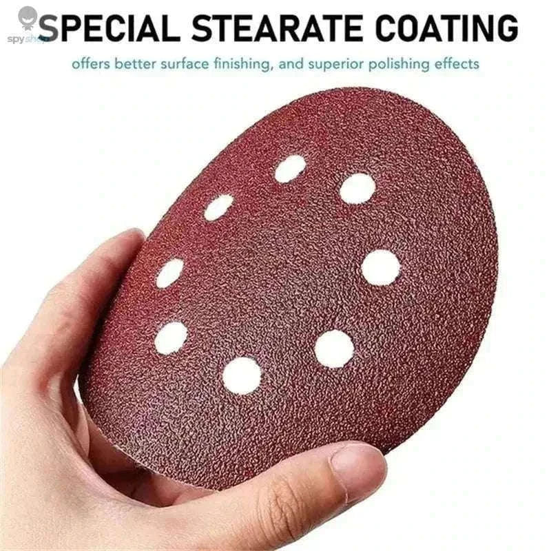 8 Hole Sanding Discs 40-2000 Grit for Smooth Finishing-3000 grit / 50pcs