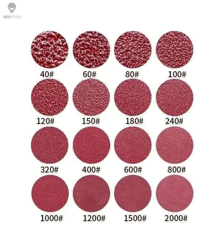 8 Hole Sanding Discs 40-2000 Grit for Smooth Finishing-3000 grit / 50pcs