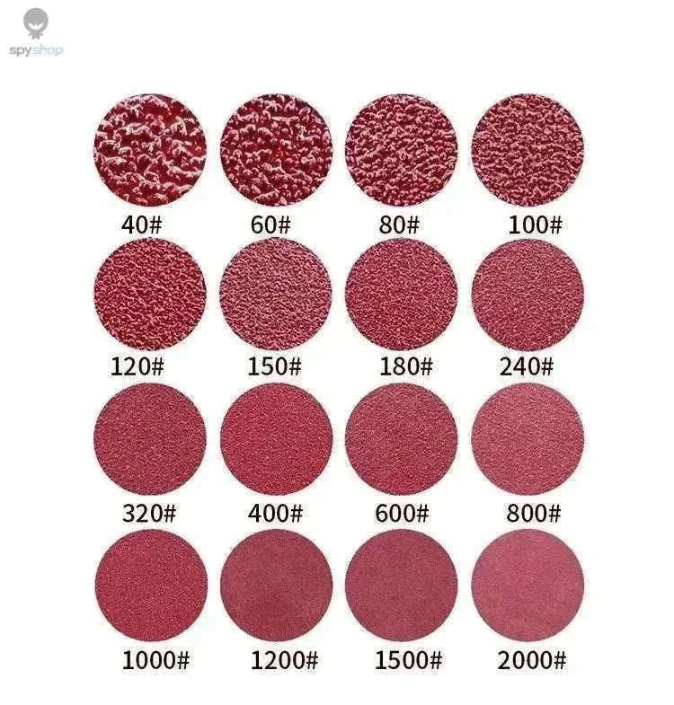 8 Hole Sanding Discs 40-2000 Grit for Smooth Finishing-3000 grit / 50pcs