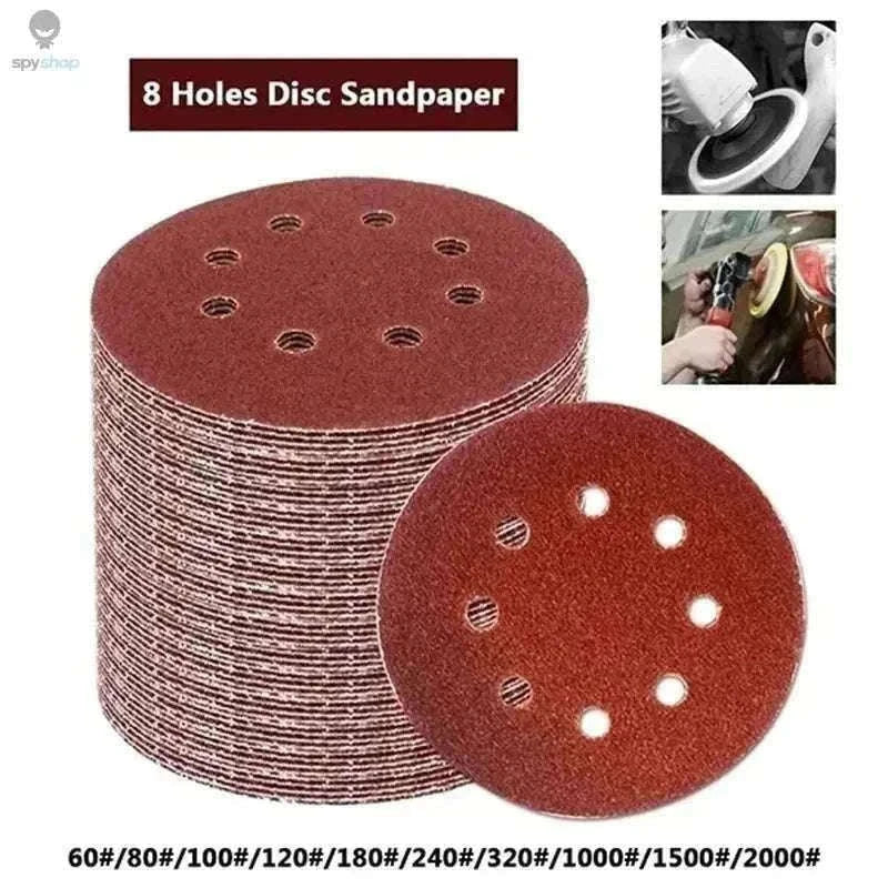 8 Hole Sanding Discs 40-2000 Grit for Smooth Finishing-3000 grit / 50pcs