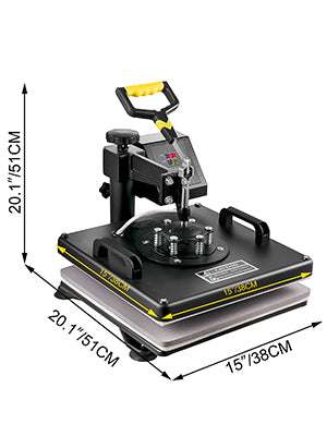8-in-1 Heat Press Machine 12x15 & 15x15 Sublimation Kit-8 in 1 12 x 15 inch / spain