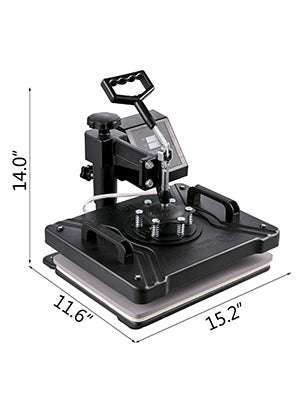 8-in-1 Heat Press Machine 12x15 & 15x15 Sublimation Kit-8 in 1 12 x 15 inch / spain