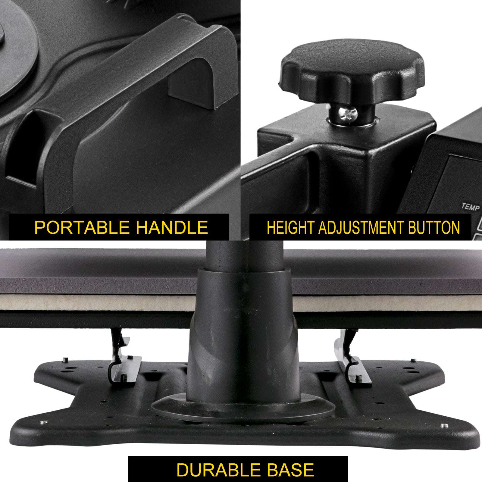 8-in-1 Heat Press Machine 12x15 & 15x15 Sublimation Kit-8 in 1 12 x 15 inch / spain