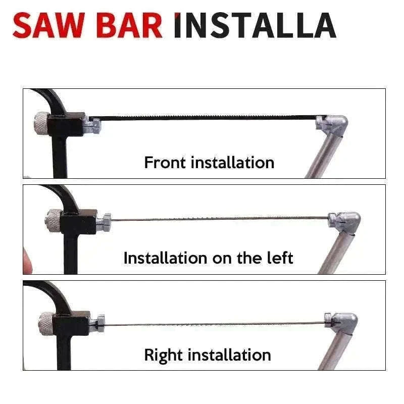 8-in-1 Multi-Purpose Saw Kit for Precise DIY Cutting-Default Title