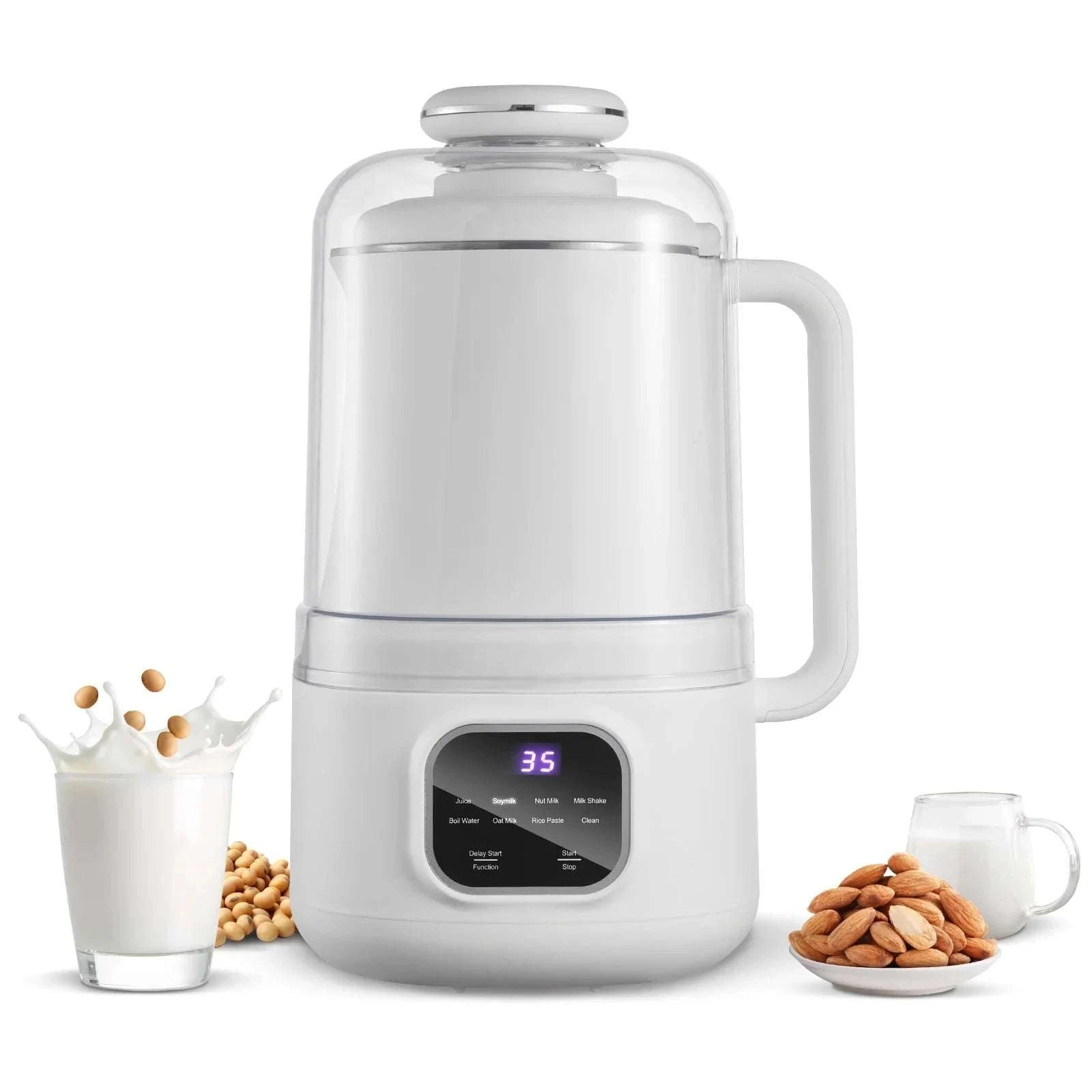 8-in-1 Nut Milk Maker 34oz with Self-Cleaning & 12h Timer-1000ml / United States