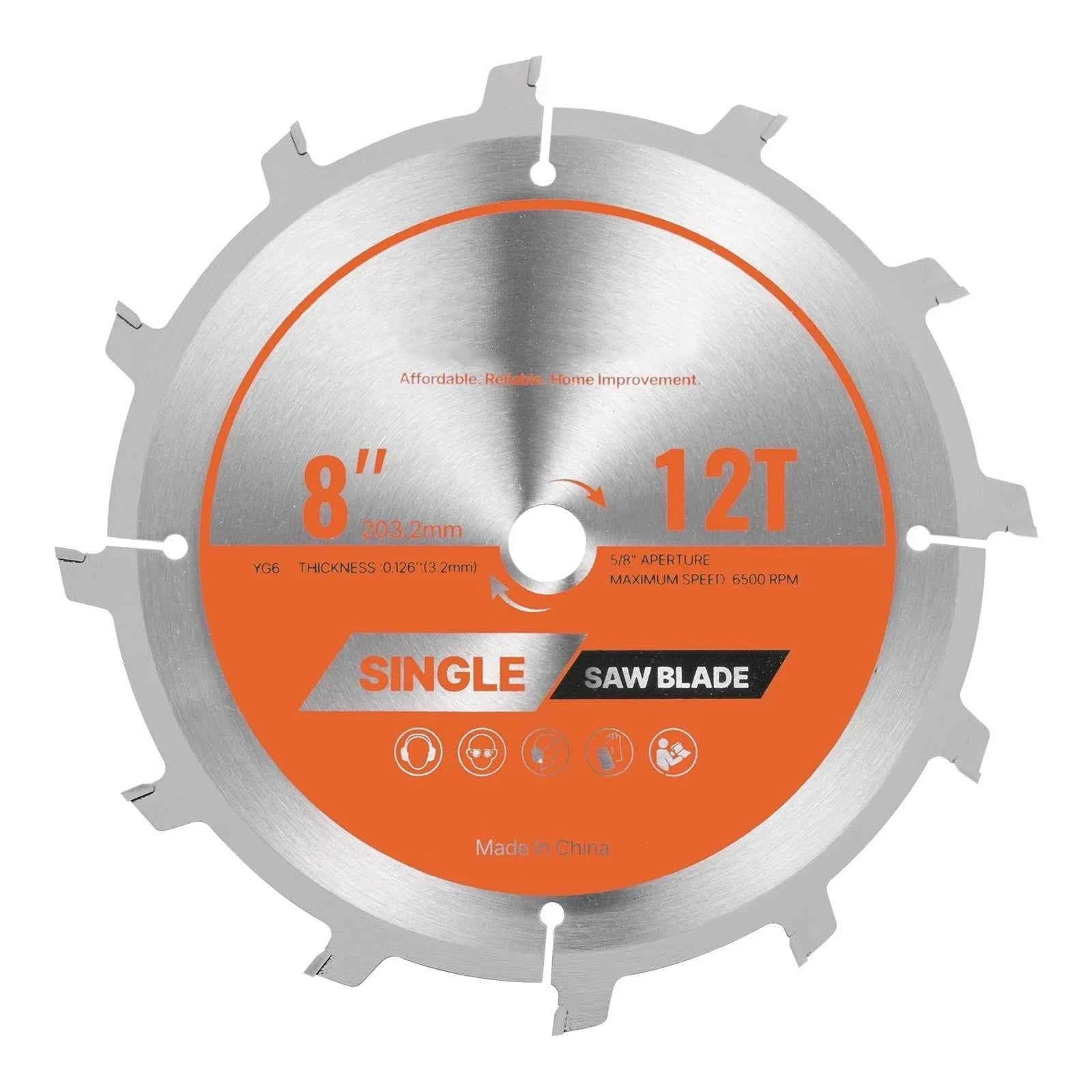 8 Inch Dado Blade Set with Chippers and Shims-8inch / United States