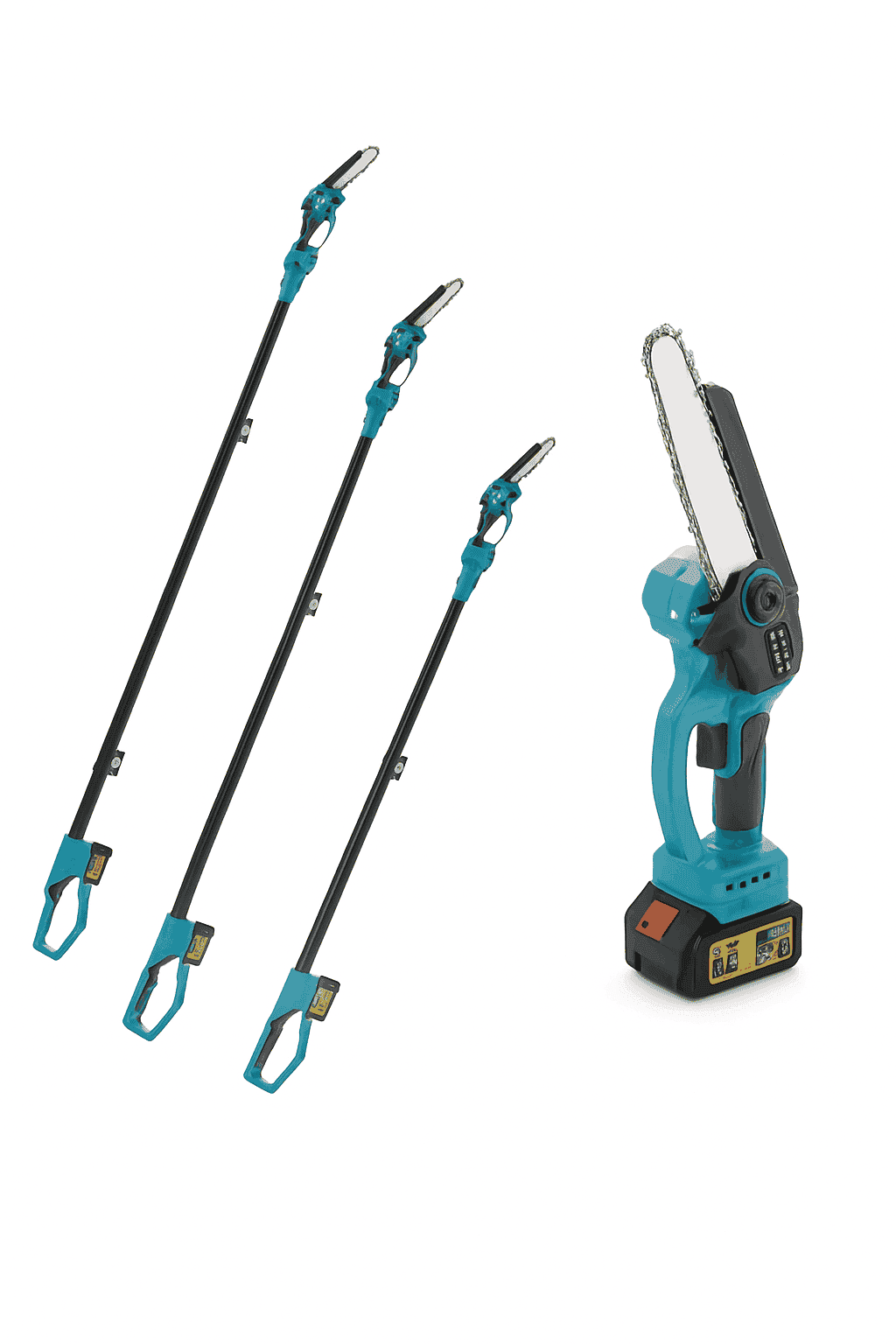 8 Inch Telescoping Pole Electric Chainsaw-1 Battery / Brazil