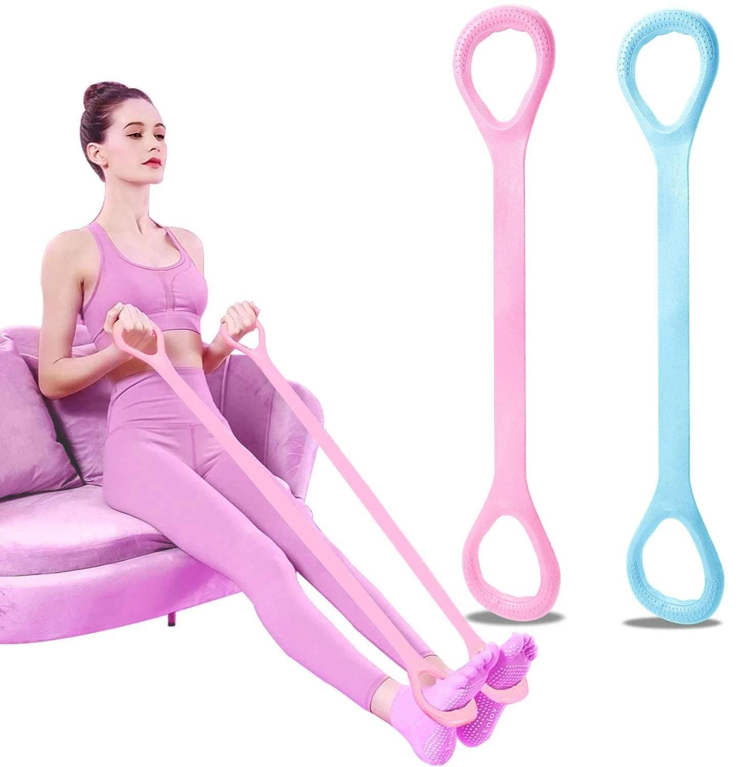 8 Resistance Workout Bands for Full-Body Strength-purple band