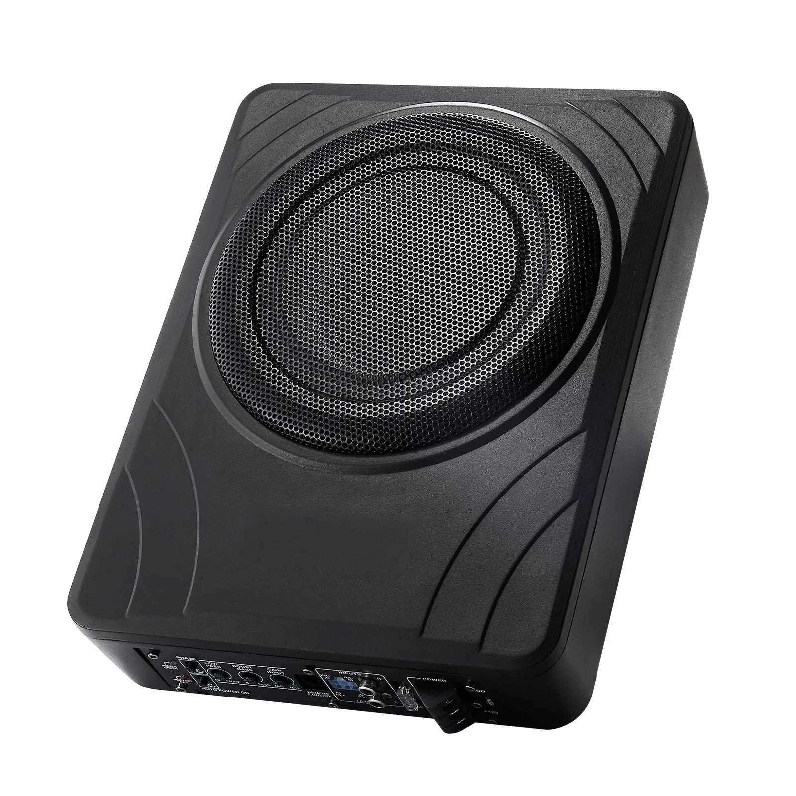 8" Underseat Car Subwoofer with Built-In Amp 240W Peak Power-120W / france