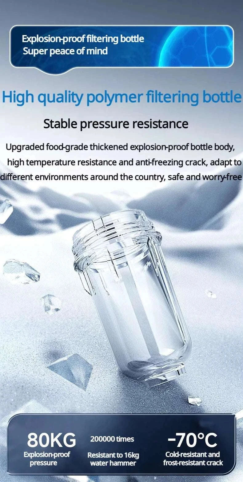 8000L/H Central Water Pre-Filter with Auto Self-Cleaning-Smart Water Purifier / China Mainland