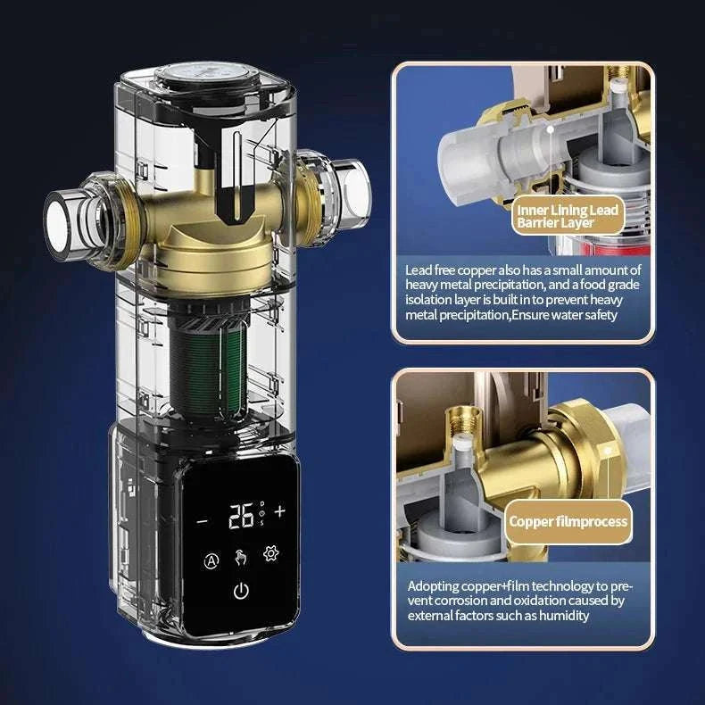 8000L/H Central Water Pre-Filter with Auto Self-Cleaning-Smart Water Purifier / China Mainland