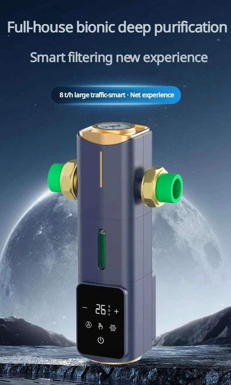 8000L/H Central Water Pre-Filter with Auto Self-Cleaning-Smart Water Purifier / China Mainland