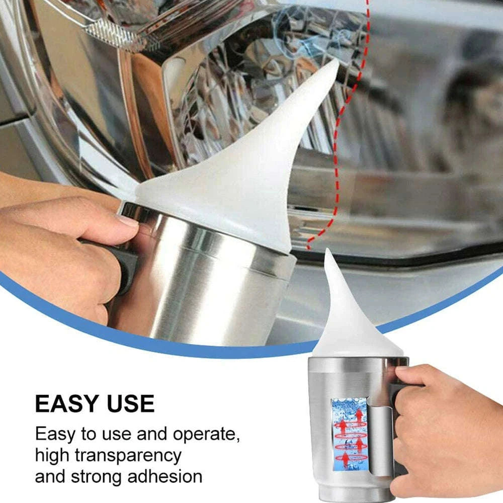 800ML Car Headlight Repair Tool Heating Cup – Professional Restoration System-350ML liquid