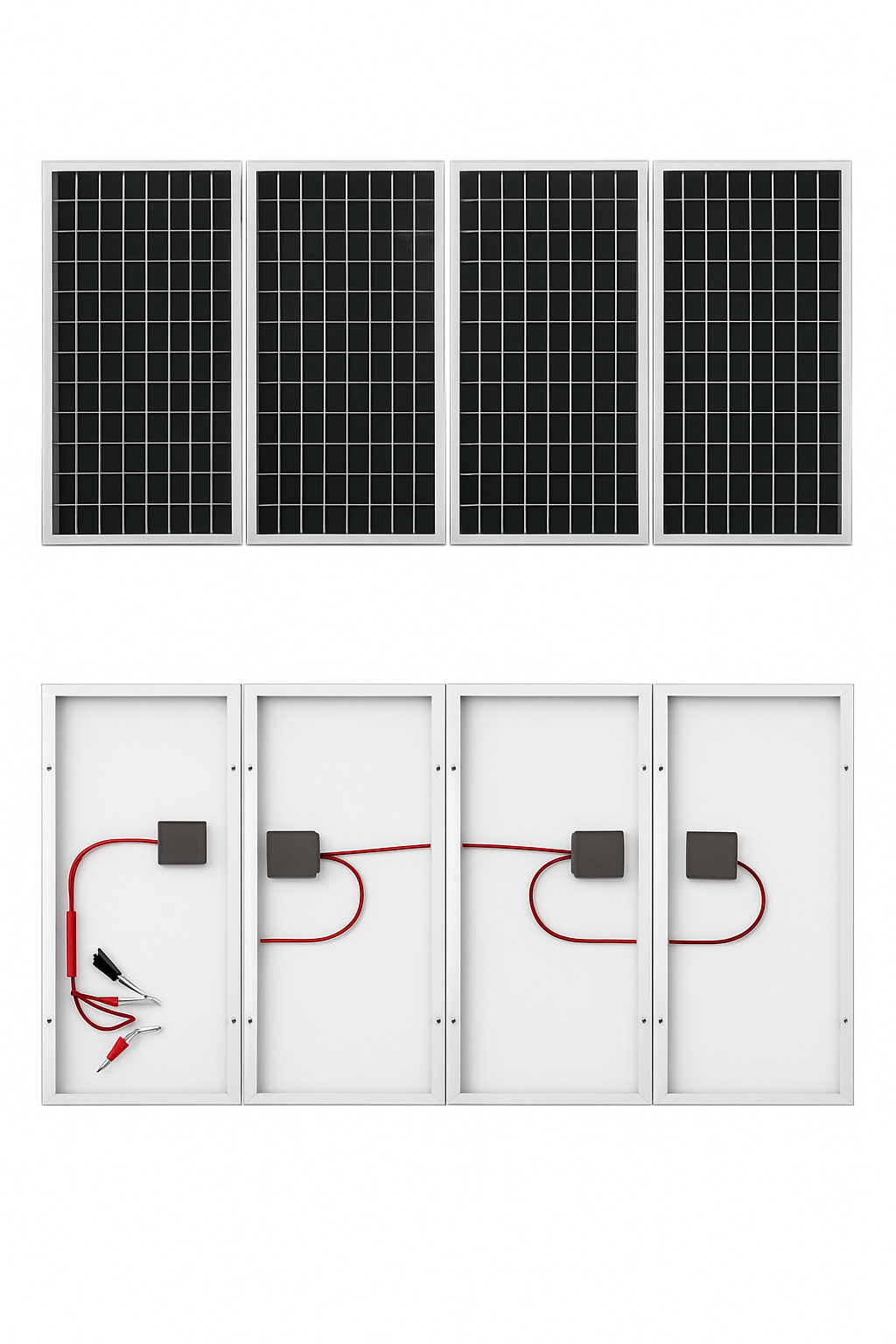 800W Φωτοβολταϊκό πάνελ Αναδιπλούμενο Πλαίσιο Αδιάβροχος, Φορητή Σχεδίαση Φωτοβολταϊκής Πλάκας για Κατασκήνωση, RV, και Εκτακτη Τροφοδοσία